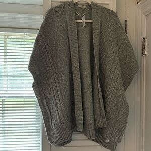 Loft  poncho style sweater.
